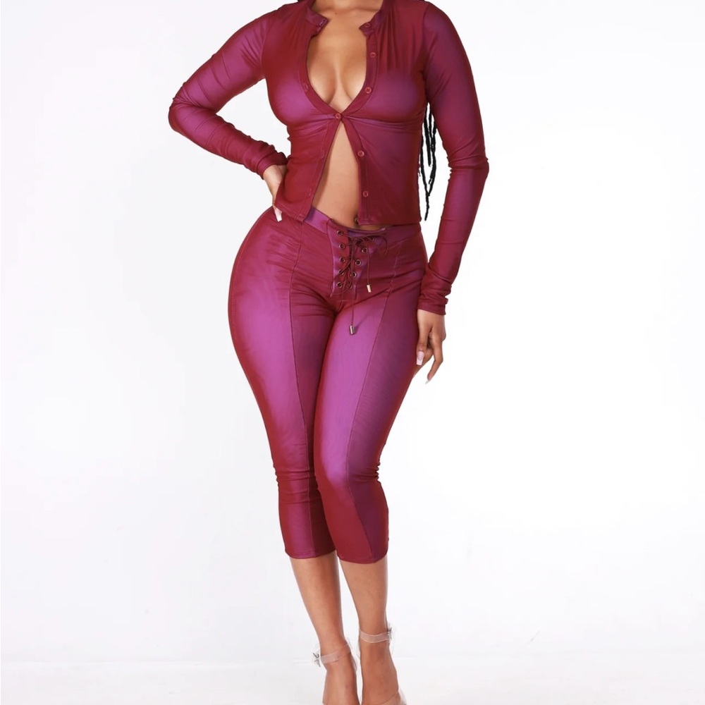 Lady Nine Fuschia Prfct Matching Set